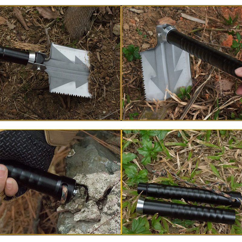 Multifunctional Adjustable Survival Shovel